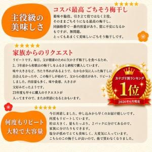 ふるさと納税 梅干し 1.2kg 塩分7% 【...の詳細画像3