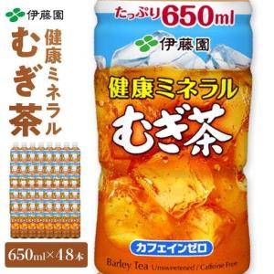 ふるさと納税 伊藤園 健康ミネラル麦茶 650ml 24本×2ケース計48 和歌山県海南市