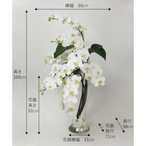 ふるさと納税 アートフラワー 胡蝶蘭 エミリオ...の詳細画像3