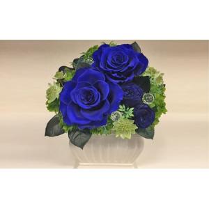 ふるさと納税 プリザーブドフラワー 『アジュール』 静岡県 藤枝市 | 静岡県藤枝市