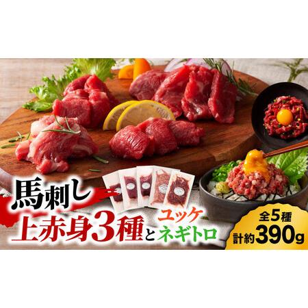 ふるさと納税 「本場・熊本の味」 上級赤身3種とユッケネギトロの詰め合わせ 3892【有限会社スイー...