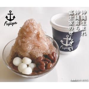ふるさと納税 富士家ぜんざいセット（330ml×6個入り）｜ぜんざい 沖縄 富士家 金時豆 白玉もち　人気 沖縄県那覇市