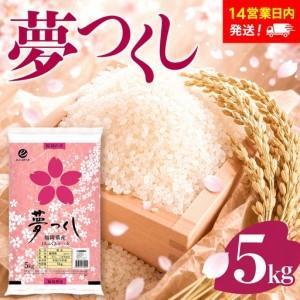 ふるさと納税 米 福岡県産米 夢つくし 5kg【スピード発送】CY008 福岡県大木町