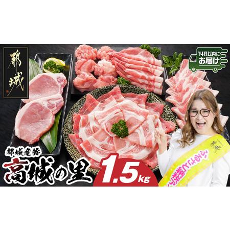 ふるさと納税 「高城の里」わくわく1.5kgセット(真空)≪みやこんじょ快速便≫_12-8408-s...