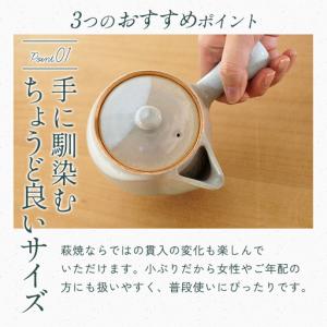 ふるさと納税 《萩焼》茶こし付 急須 H2-8...の詳細画像3