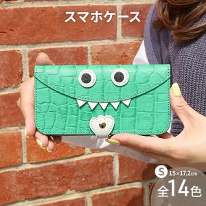 ふるさと納税 【 クロコ型モンスタースマホ / 全14色 】 Sサイズ 思わず誰かに見せたくなるモン...