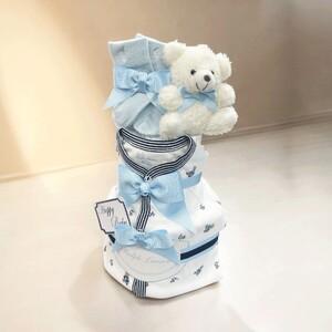 ふるさと納税 おむつケーキ デザイン:ペアロゴ(...の商品画像