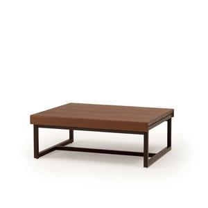 ふるさと納税 旭川家具 カンディハウス SESTINA LUX センターテーブル90×90 ウォルナットCW_03919 北海道旭川市