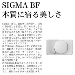 ふるさと納税 SIGMA BF(シルバー) 福...の詳細画像1