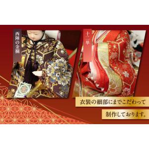 ふるさと納税 雛人形・親王揃い【Bタイプ・白系...の詳細画像3