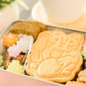 ふるさと納税 クッキー缶 招いてにゃんこ 小角...の詳細画像1
