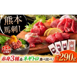 ふるさと納税 全12回定期便 熊本特産 赤身馬刺...の商品画像