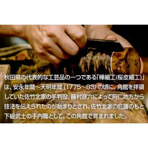 ふるさと納税 角館樺細工《冨岡商店》トレイ カ...の詳細画像2