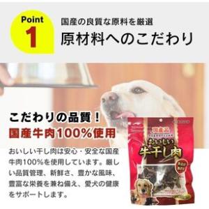 ふるさと納税 おいしい牛干し肉 ジャーキー 犬...の詳細画像1