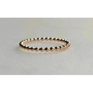 ふるさと納税 K14GF リング アクセサリー ゴールド ボールワイヤー リング 選べるサイズ 指輪 アクセサリー ジュエリー 神奈川県藤沢市