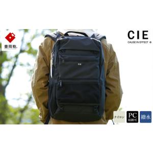 ふるさと納税 豊岡鞄 CIE WEATHER BACKPACK（071950）ブラック / 木和田正昭商店 バックパック 大容量 カバン リュック リュックサック メンズ .. 兵庫県豊岡市