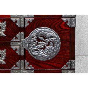 ふるさと納税 仙台箪笥 【扉:彫金手打金具】 ...の詳細画像4