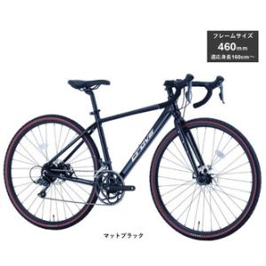 ふるさと納税 サカイサイクル ロードバイク（シクロクロス460ｍｍ）クローブ・バッシュ（限定車）CRVBSH-460　マットブラック 大阪府堺市