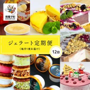 ふるさと納税 ジェラート定期便12回 鹿児島県南種子町の商品画像