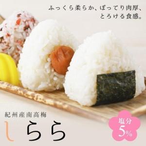 ふるさと納税 紀州産南高梅 梅干し しらら 5...の詳細画像1