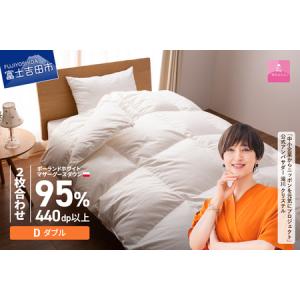 ふるさと納税 布団【2枚合わせふとん】ポーランド...の商品画像