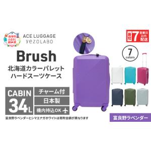 ふるさと納税 スーツケース 最短 7日以内配送 Brush 北海道 カラーパレット LTD2 34L CABIN_No.580317707 富良野 ラベンダー キャリーケース 旅 .. 北海道赤平市