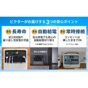 ふるさと納税 Victor ポータブル電源 1...の詳細画像2