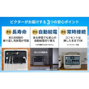 ふるさと納税 Victor ポータブル電源(容...の詳細画像2