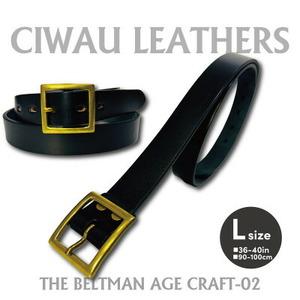 ふるさと納税 ラフテール【AGE CRAFT02(28mm) 】L BELT-AC02-BK-BR-L【1639927】 茨城県ひたちなか市