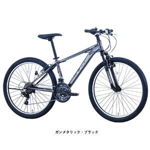 ふるさと納税 サカイサイクル マウンテンバイク ジャッジ MTB JUD2618　26インチ　ガンメタリック・ブラック 大阪府堺市