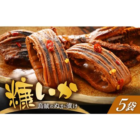 ふるさと納税 「焼くだけ簡単」国産 糠いか 5袋【 ぬかいか 無添加 海鮮 魚介類  発酵食品 】 ...