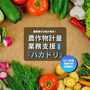 ふるさと納税 計量業務支援アプリ「ハカドリ」 | 農業 茨城県つくば市