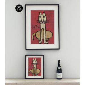 ふるさと納税 アート作品「ねこ」(大)【169...の詳細画像1