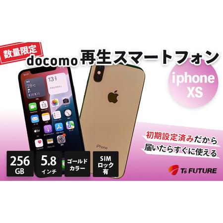 ふるさと納税 【数量限定】再生スマホ iPhone XS（キャリア付：docomo※ SIMロックあ...