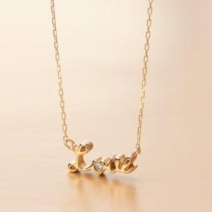 ふるさと納税 10金イエローゴールド LOVEダ...の商品画像