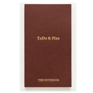 ふるさと納税 SZ0280　ToDo＆Plan　タスク管理ノート A5 スリム【ブラウン】 山形県酒...