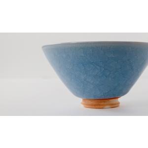 ふるさと納税 【氷裂貫入青瓷】抹茶茶碗 (小野...の詳細画像3