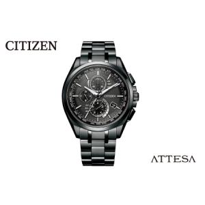 ふるさと納税 【CITIZEN】アテッサAT8044-56E シチズン 腕時計 メンズ 光発電 エコ・ドライブ 防水 クロノグラフ メーカー保証 新潟県 妙高市 新潟県妙高市