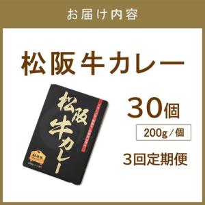 ふるさと納税 松阪牛カレー200g×30個セッ...の詳細画像3