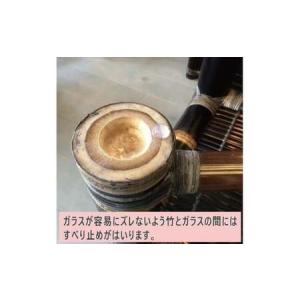ふるさと納税 【受注生産】バンブーガラステーブ...の詳細画像4