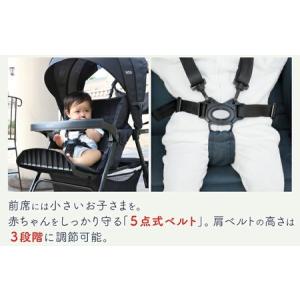 ふるさと納税 ベビーカー 二人でゴー ブラック...の詳細画像2