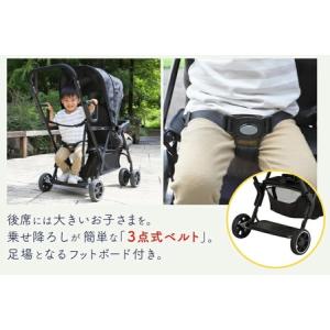 ふるさと納税 ベビーカー 二人でゴー ブラック...の詳細画像3