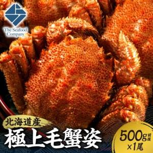 ふるさと納税 極上毛蟹姿　500g前後×1尾 北海道 蟹 北海道札幌市