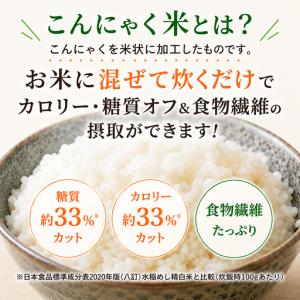 ふるさと納税 こんにゃく米 定期便 5ヶ月 こ...の詳細画像1