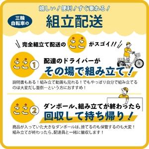 ふるさと納税 電動アシスト 三輪自転車 三輪車...の詳細画像1