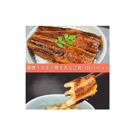 ふるさと納税 焼きあなご1串・蒲焼きうなぎ2尾食べ比べセット 兵庫県神戸市