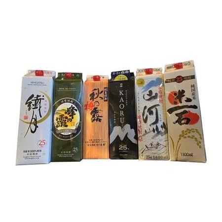 ふるさと納税 球磨焼酎を自分用で楽しみたい方向けのパック焼酎飲み比べセット 1800ml×6パック ...
