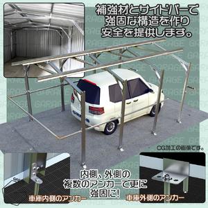 ふるさと納税 グレス メタルシェッドガレージ(...の詳細画像3