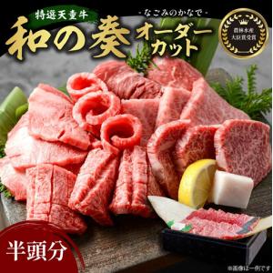 ふるさと納税 牛肉 半頭分 農林水産大臣賞受賞 特選 天童牛 和の奏 山形牛 山形県天童市
