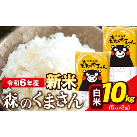 ふるさと納税 令和5年産 森のくまさん白米 10kg 《7-14営業日以内に出荷予定(土日祝除く)》...